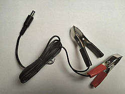 Кабель живлення із затискачами "крокодил" для інкубаторів "Теплуша"