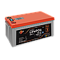 Акумулятор LP LiFePO4 25,6V - 160 Ah (4096Wh) (BMS 200A/100А) пластик LCD Smart BT, фото 4