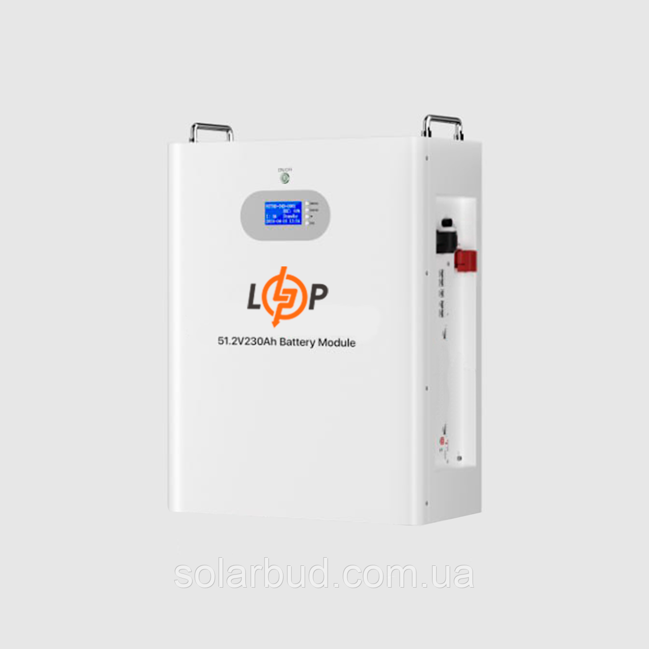 Акумулятор LP LiFePO4 51,2V - 230 Ah (11776Wh) (Smart BMS 200A) с LCD AB RS485/CAN, фото 1