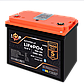Акумулятор LP LiFePO4 12,8V - 100 Ah (1280Wh) (BMS 100A/50А) пластик Smart BT, фото 4