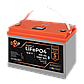 Акумулятор LP LiFePO4 12,8V - 100 Ah (1280Wh) (BMS 100A/50А) пластик LCD Smart BT, фото 5