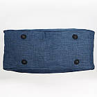 Сумка саквояж спортивна дорожня на змійці з довгим ремінцем 50*32 см у різних кольорах Cans, фото 2