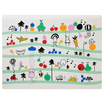 Серветка (підкладка) на стіл IKEA GRÖNFINK 30x40 см Різнокольорова 305.724.13