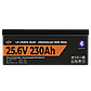 Акумулятор LP LiFePO4 25,6V - 230 Ah (5888Wh) (Smart BMS 150А) з BT пластик, фото 2