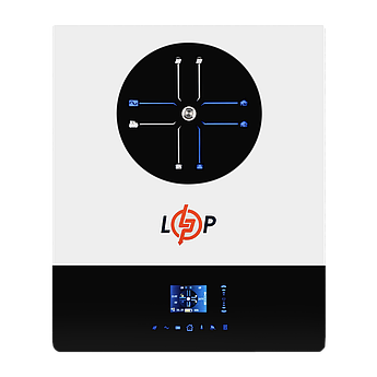 Гібридний сонячний інвертор (ДБЖ) LPW-MAXII-ULTRA 8000VA (8000Вт) 48V 150A MPPT 90-450V ON-OFF GRID