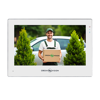 Кольоровий Wi-Fi AHD відеодомофон GV-059-AHD-M-VD7SD White