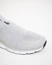 Чоловічі літні кросівки мокасини дихаючі Puma Grey сірі, фото 6