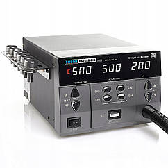 SUGON 8620DX 1.3 кВт 200 л\хв Термоповітряна паяльна станція + фен