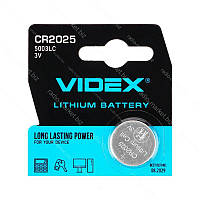 Батарейка VIDEX CR2025 3V