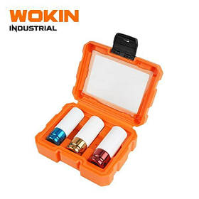 Набір головок для шиномонтажу 3шт Wokin W-233003
