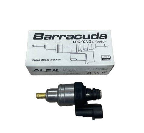 Форсунка Alex Barracuda 1,9 Ом, 130 NL/min, одинарна, високошвидкісна, ГБО газові форсунки 4 покоління