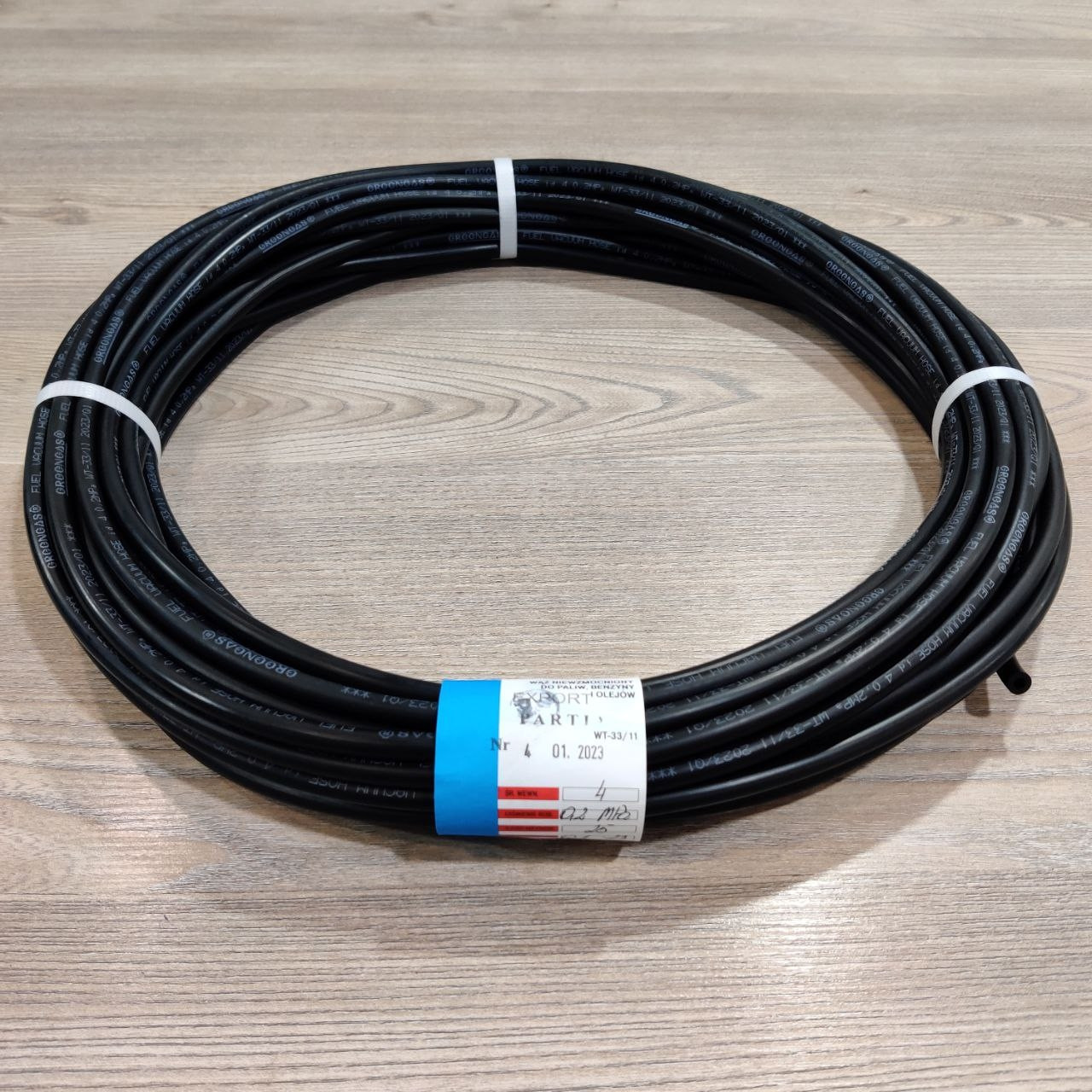 Шланг для ГБО вакуумний LPG/CNG d4мм, 25м, Fagumit
