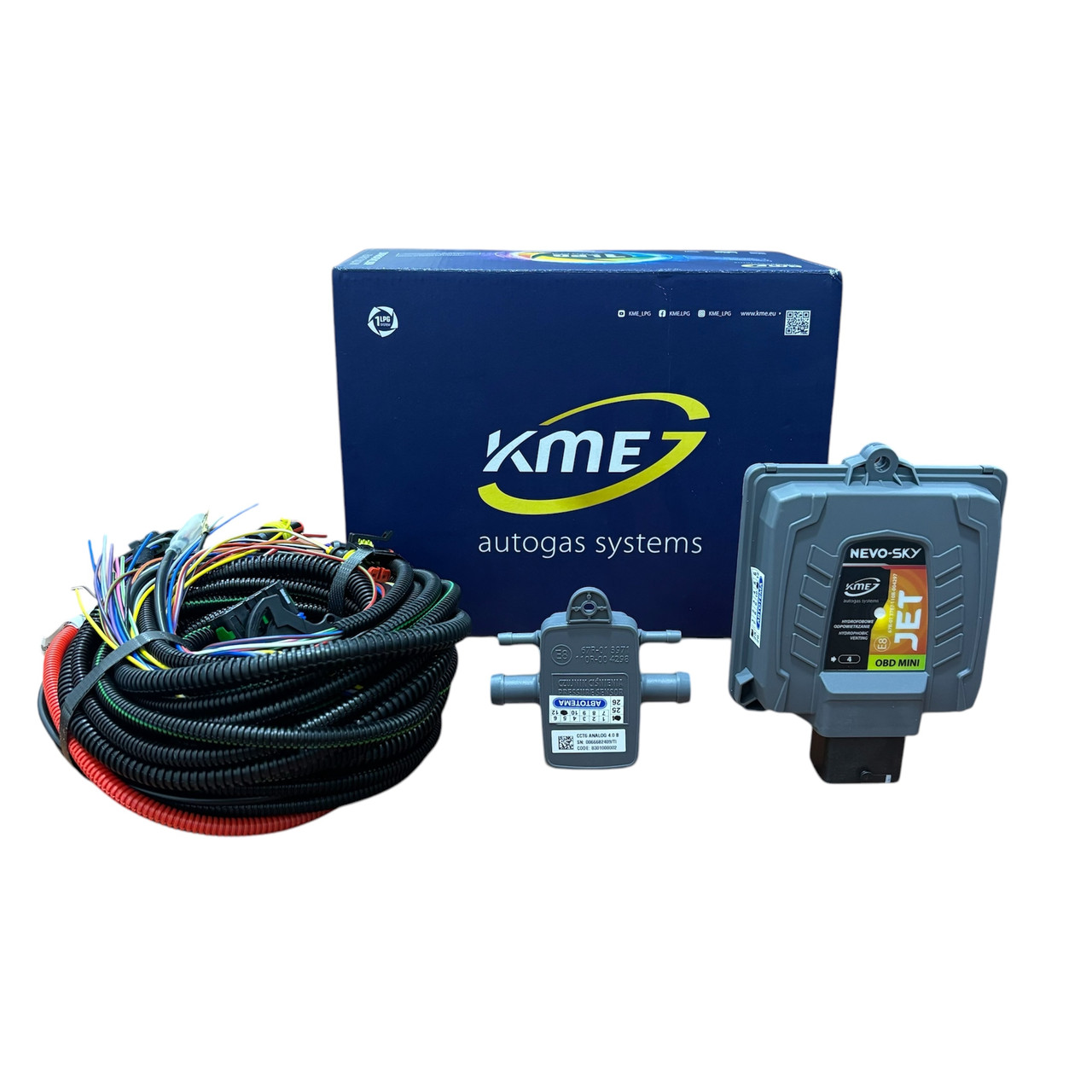 Електроніка ГБО 4 покоління NEVO-SKY JET OBD MINI 4 циліндри