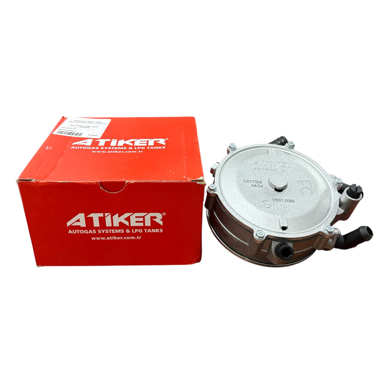 Редуктор газовий Atiker VR01 90кВт 120к.с., електронний, ГБО 2-ге покоління, Туреччина