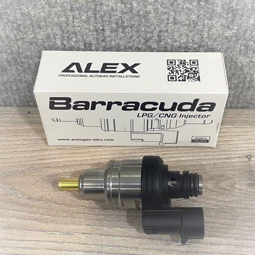 Форсунка Alex Barracuda (1,9 Ом), 100 NL/min, одиночна, високошвидкісна, газова, ГБО 4-е покоління