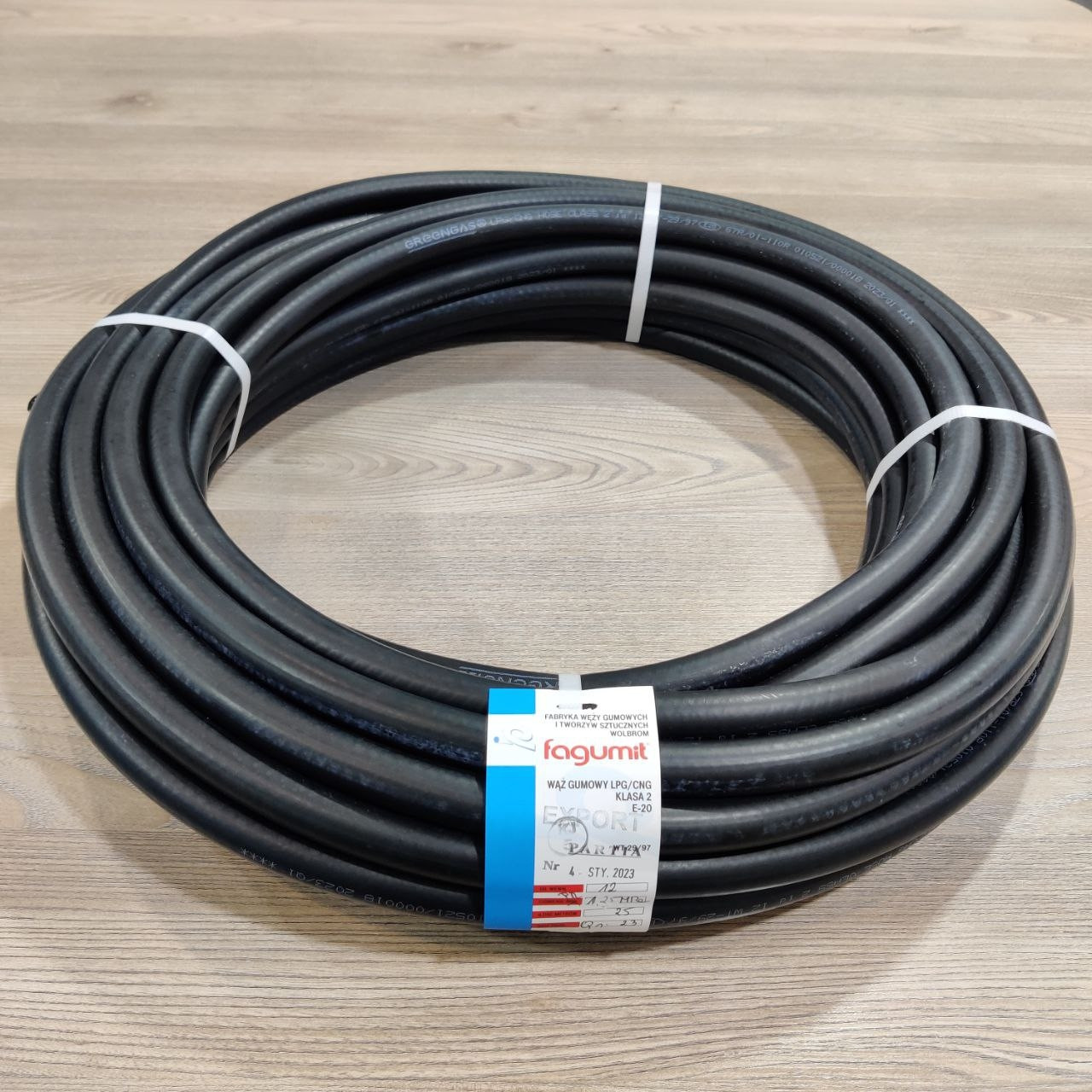 Шланг газовий 12мм 25м для ГБО Fagumit, фото 1