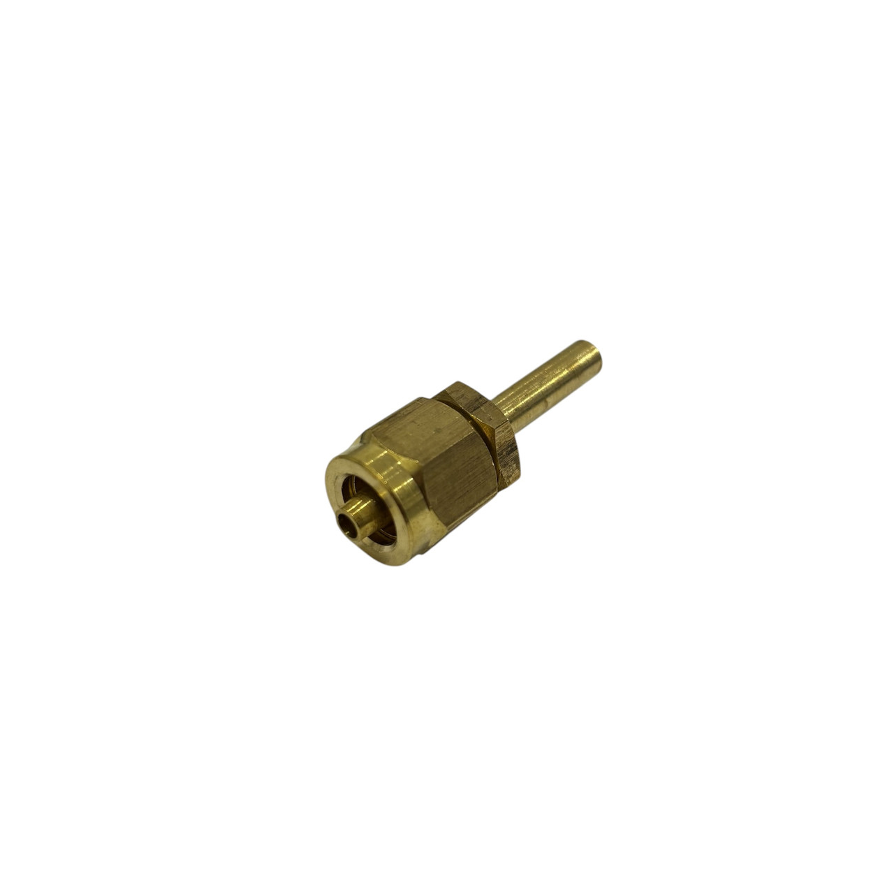 Перехідник ГБО для трубки ПВХ d6мм, фітинг штуцер прямий d6mm