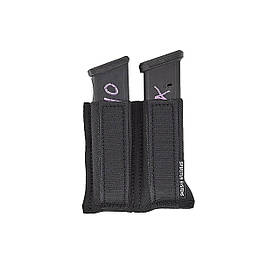 Подвійний підсумок Spiritus Systems Pistol Magazine Insert - Double, Колір: Black, MI-PIS-DB