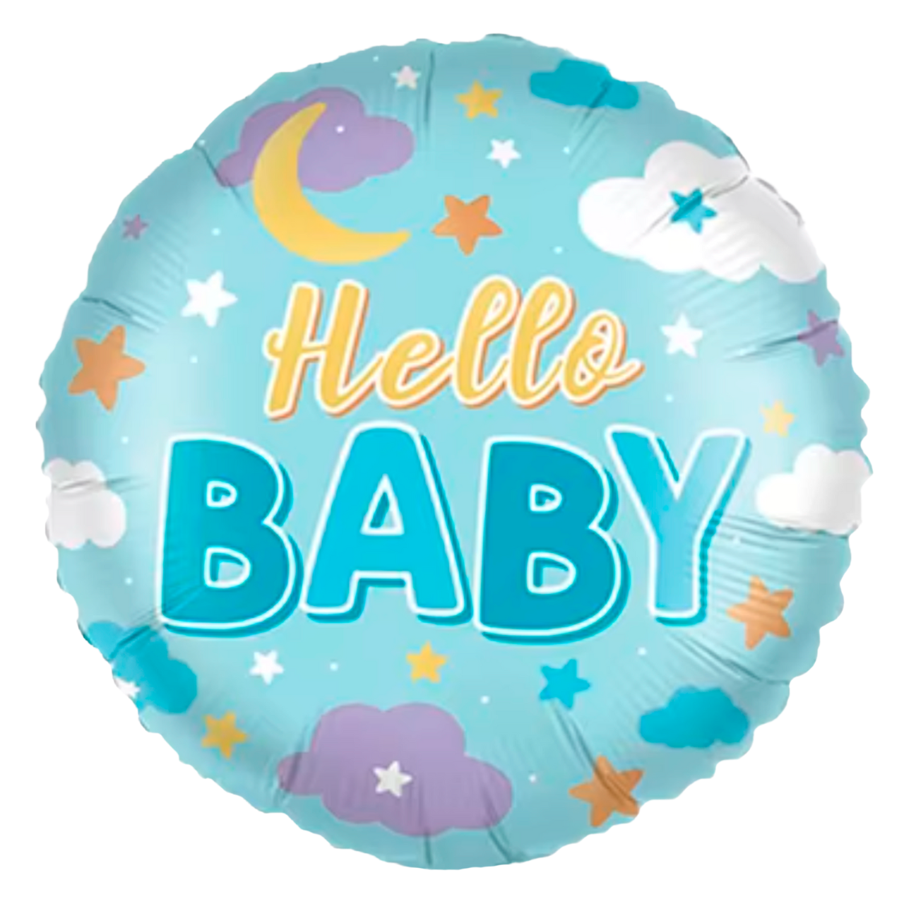 КТ116 КИТАЙ-КТ Коло 18" Hello Baby  - блакитне