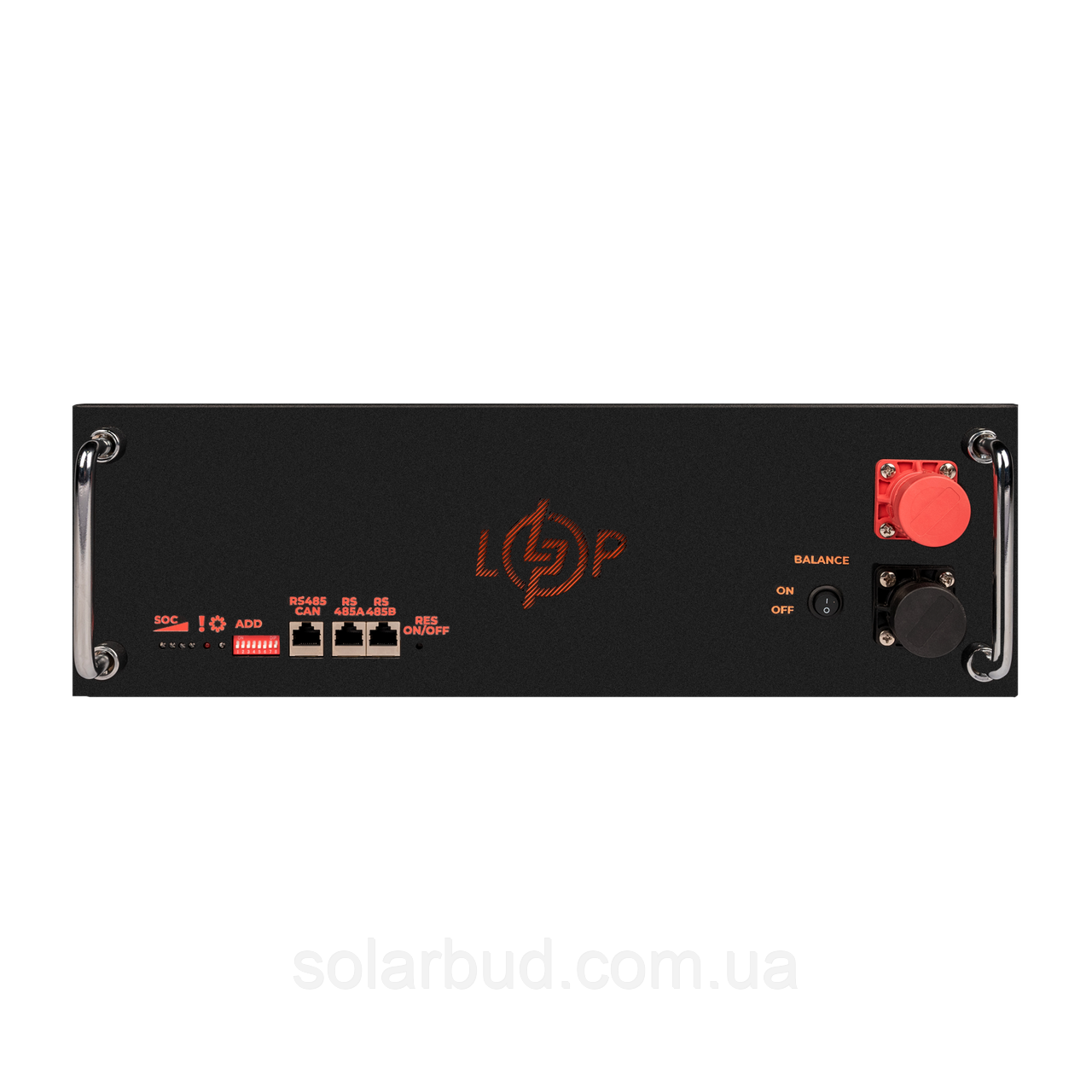 Акумулятор LP LiFePO4 51,2V - 100 Ah (5120Wh) (BMS SP 100A/50А) RM RS485/CAN LCD BL, фото 1