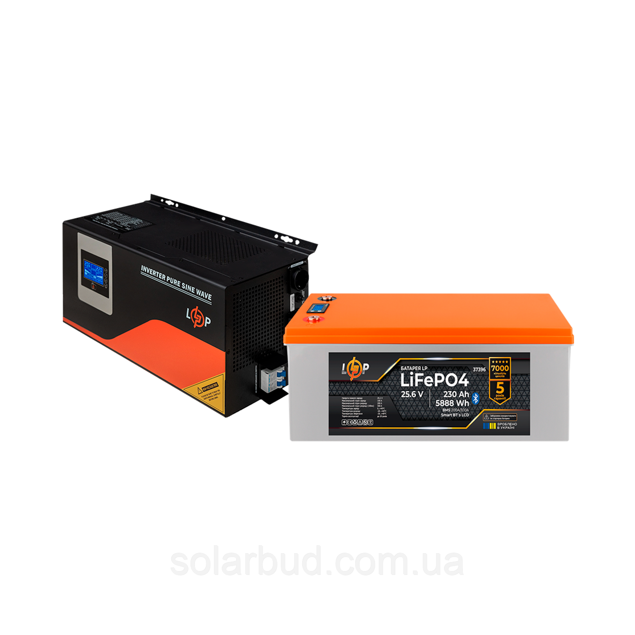 Комплект резервного живлення LP(LogicPower) ДБЖ + літієва (LiFePO4) батарея (UPS W4500 + АКБ LiFePO4 5888W)