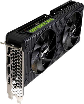 Відеокарта GeForce RTX 3060 12GB Palit Dual (NE63060019K9-190AD) Б/В, фото 3