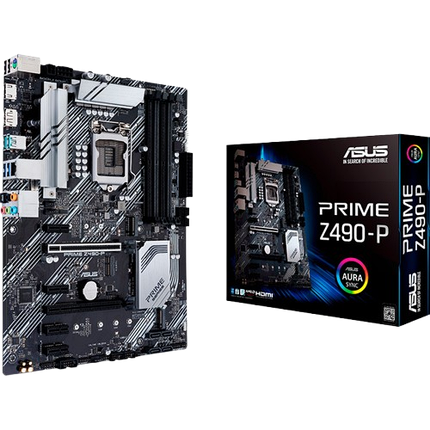 Материнська плата Asus Z490-P Prime LGA 1200 (PRIME Z490-P) Б/В, фото 1