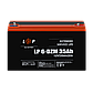 Тяговий свинцево-кислотний AGM акумулятор LP 6-DZM-35 Ah, фото 2