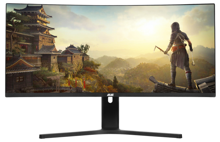 Монітор 34" 2E Gaming G3424B, VA, 3440x1440, 180Hz (2E-G3424B-01.UA)