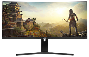 Монітор 34" 2E Gaming G3424B, VA, 3440x1440, 180Hz (2E-G3424B-01.UA)
