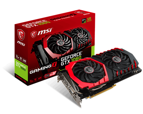 Відеокарта GeForce GTX 1060 3GB MSI Gaming X (GTX 1060 GAMING X 3G) Б/В, фото 1