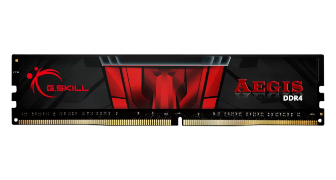 Оперативна пам'ять G.Skill 4GB DDR4 2400MHz Aegis Black (F4-2400C15S-4GIS) Б/В