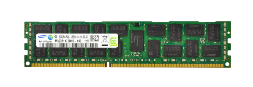 Оперативна пам'ять Samsung 8GB DDR3 1600MHz ECC REG (M393B1K70DH0-YK0) Б/В, фото 1