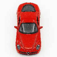 Машинка Alfa Romeo 8C Competizione Автопром 1:32 - красная металлическая модель с инерционным механизмом (68316-1), фото 5