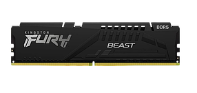 Оперативна пам'ять Kingston Fury 16GB DDR5 5600MHz Beast AM5 Black (ex.HyperX) (KF556C36BBE-16)