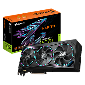 Відеокарта GeForce RTX 5070 12GB Gigabyte Aorus Master (GV-N5070AORUS M-12GD)