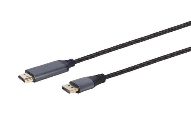 Кабель Cablexpert DisplayPort - HDMI 1.8м Black (CC-DP-HDMI-4K-6)