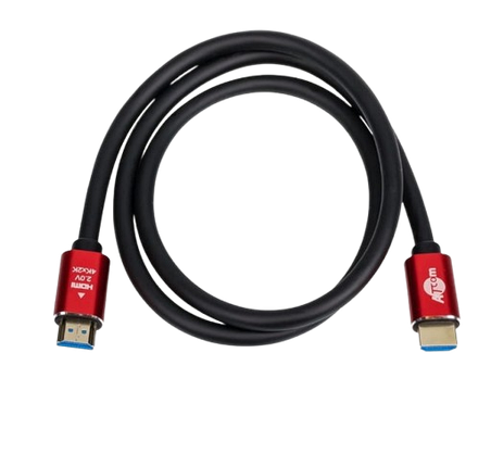 Кабель Atcom HDMI - HDMI 2м Black/Red (24942), фото 1