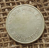 Жетон автомобiльної мийки. Нiдерланди, фото 2