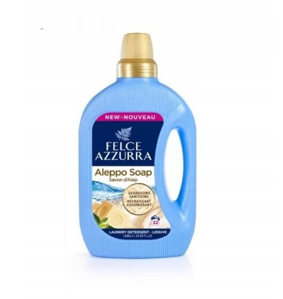 Гель для прання Felce Azzurra Sapone di Aleppo 1595 мл 32 прання
