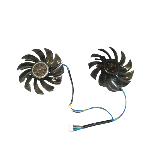 Вентилятор (кулер) Everflow 18432 для відеокарти Asus GTX 650, 660, 750, 760 комплект 2шт (T128010SH)