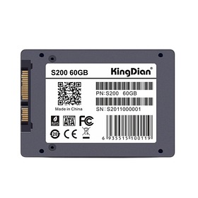 SSD 2.5" накопичувач KingDian S200 60GB (S200) Б/В