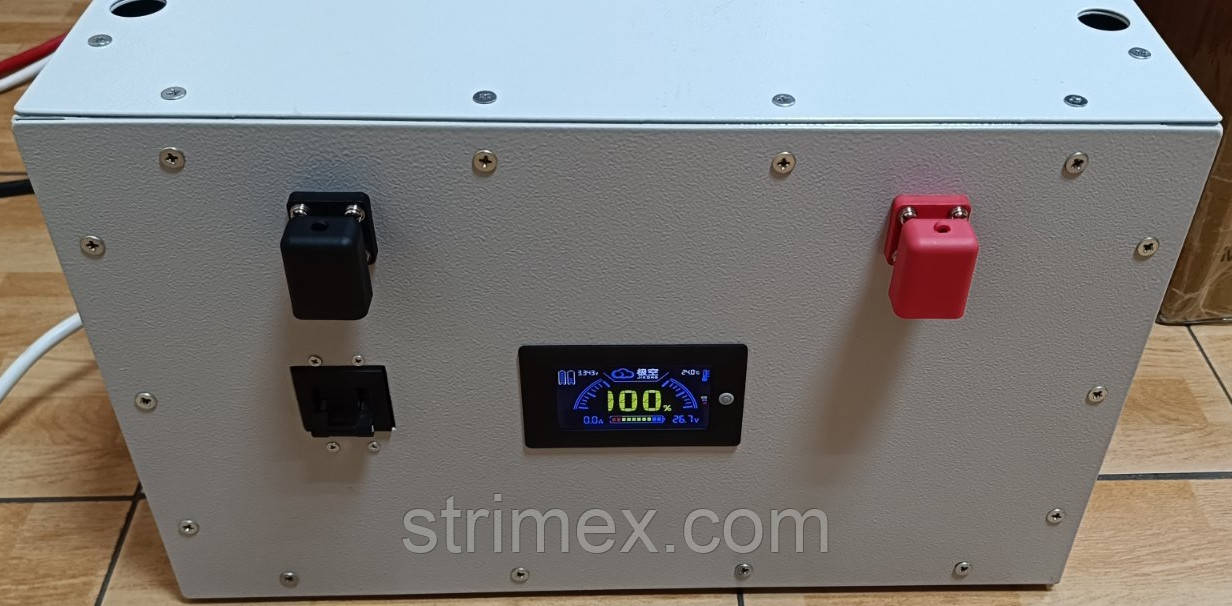 Акумулятор LiFePO4 24V ємністю 280 Ач і потужністю 7.5 кВтч з BMS Jikong