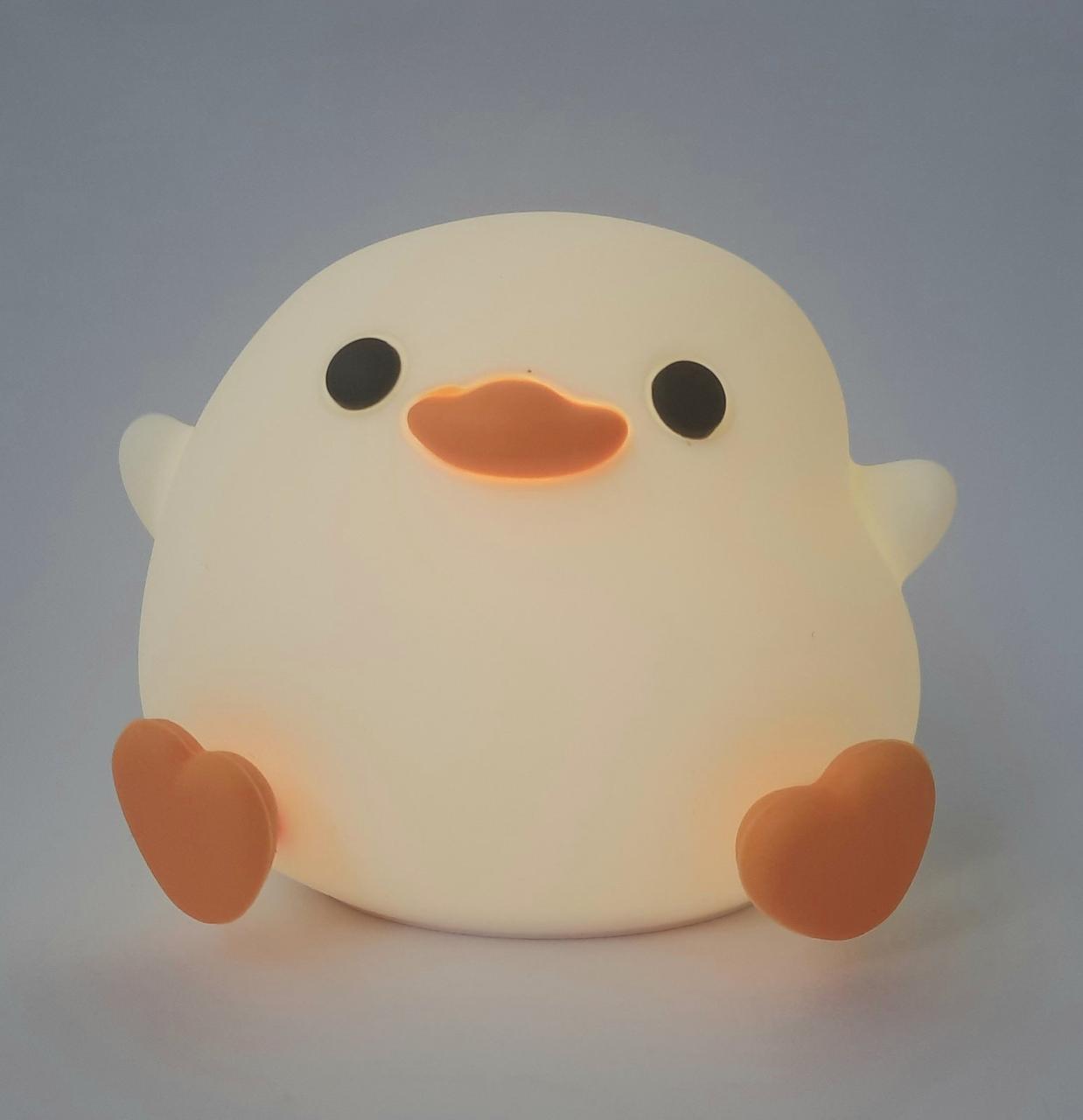 Ночник акумуляторний качка RGB DS-DUCK-022 таймер 30хв