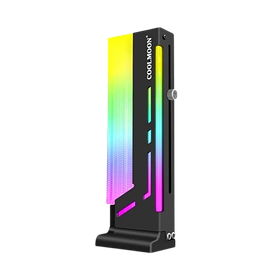 Підставка для відеокарти CoolMoon CM-GH2 Vertical 5V ARGB Black (CM-GH2-5V-ARGBB)