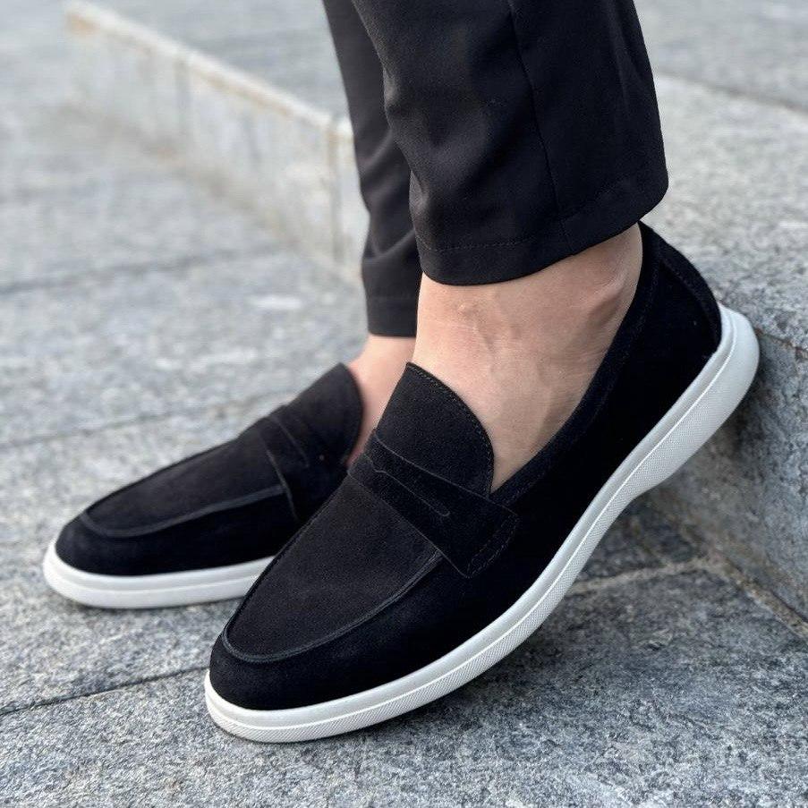 Чоловічі Лофери Натуральна Замша, фото 1