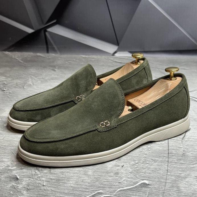 Чоловічі Лофери Натуральна Замша, фото 1