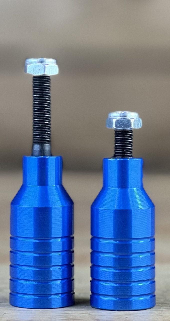 Комплект пег для трюкового самоката сині, фото 1