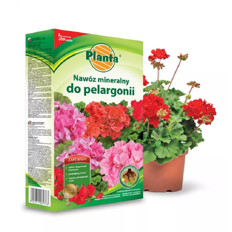 Добриво для пеларгоній Planta 1 кг, Польща