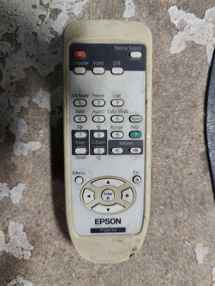 Пульт керування для проєктора Epson No 25010403, фото 1